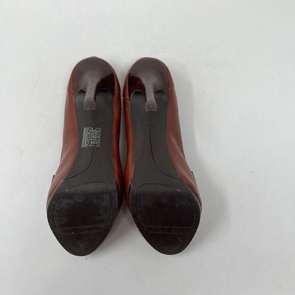 Nine West DancinDark Women's Classic Platform Pumps Slip On Brown Size 6.5 - Picture 8 of 13